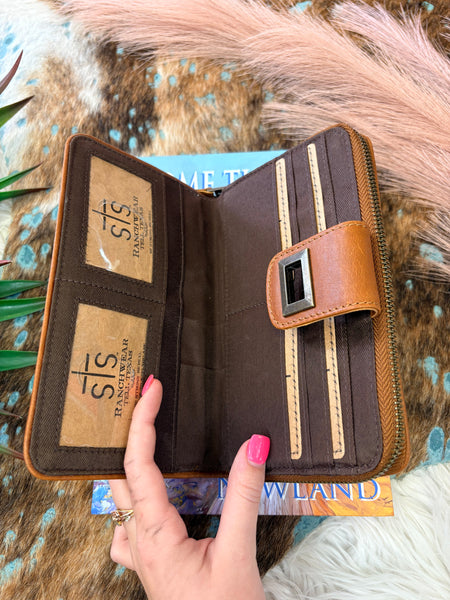 The Perfect Way Cowhide Clasp Wallet