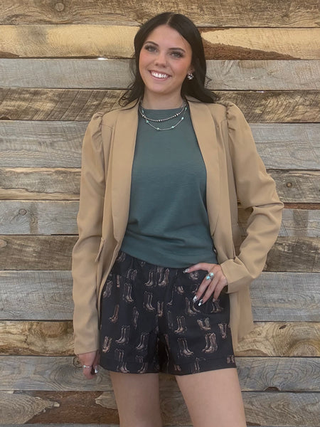 The Western Boots Shorts
