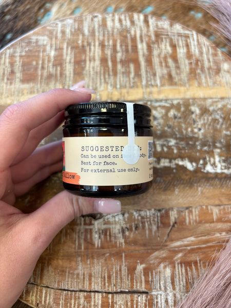 Small Blue Tansy Face Fats Premium Whipped Bison Tallow