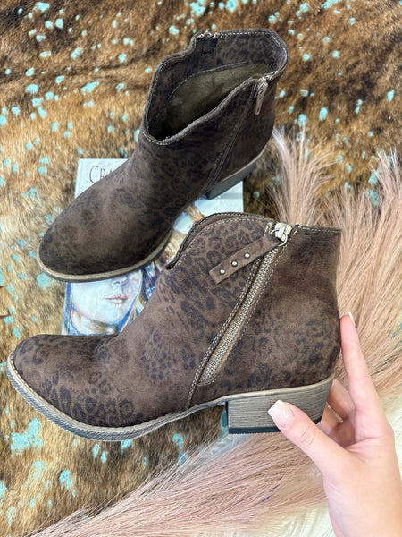 The Best Way Brown Bootie