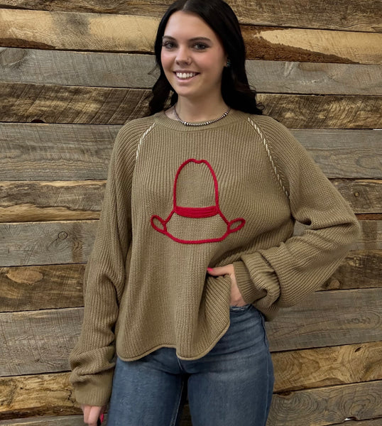 The All Hat Sweater Top
