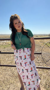 The Right Here Dark Green Top