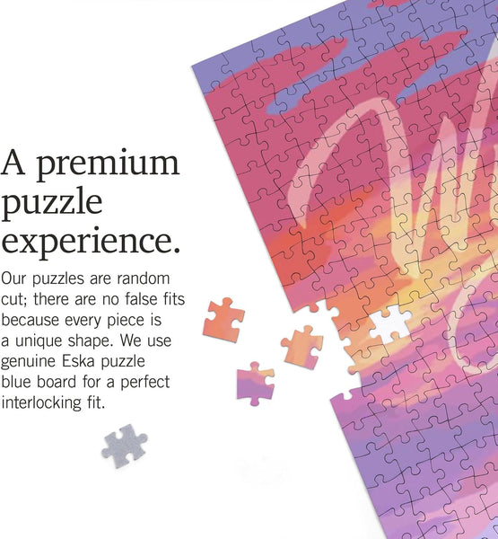 The Wyoming Buffalo and Sunset Puzzle
