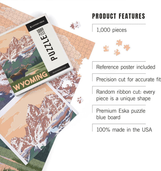 The Wyoming Moose and Mountains Puzzle