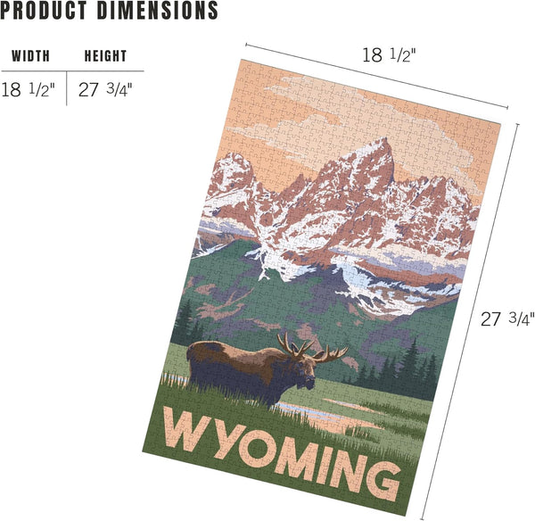 The Wyoming Moose and Mountains Puzzle