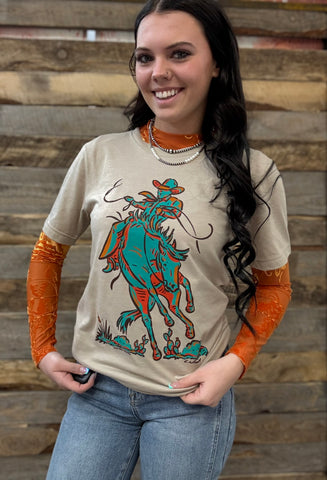 The Sunset Cowboy Tee