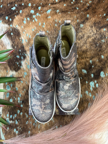 The Camo Glitter Sneakers