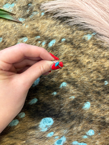 The Tiny Turquoise Ring