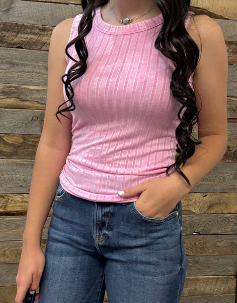 The Remember This Candy Pink Tank Top
