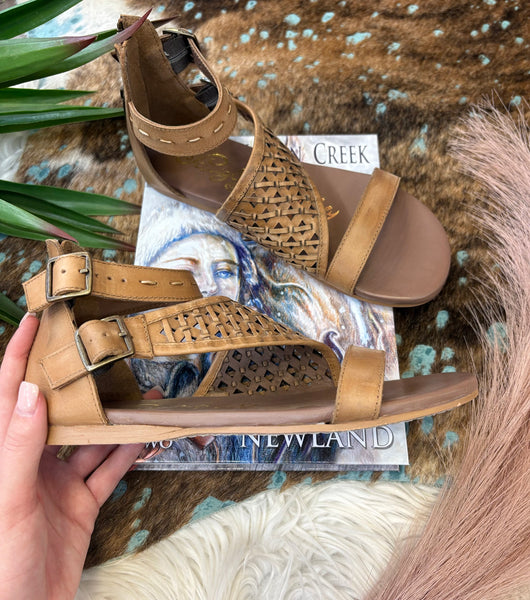 The Come Here Tan Sandal