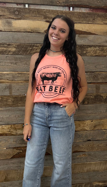 The Eat Beef Tank Top