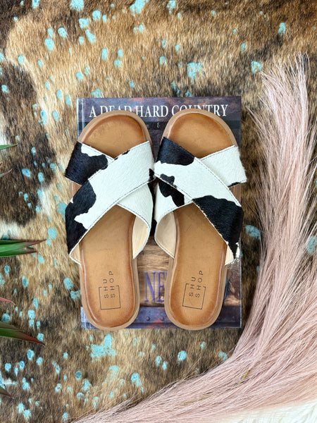 The Best Summer Cow Print Sandal