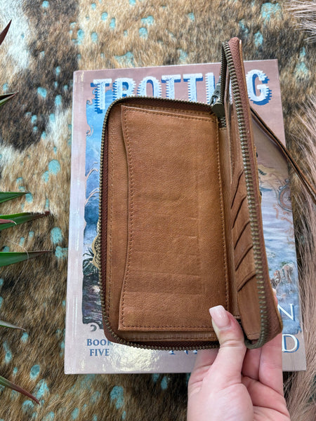 The Here And Now Brown Wallet