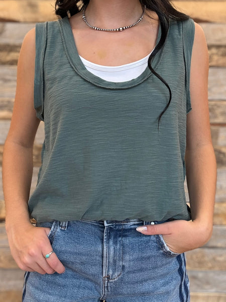 The New Way Ash Jade Tank Top