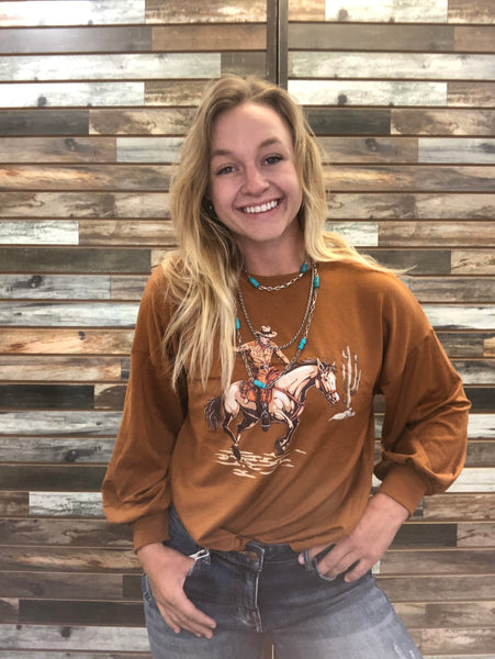 The Rust Cowboy Sweatshirt