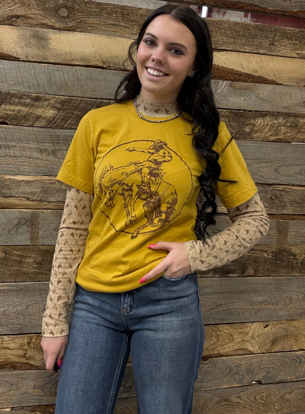 The Mustard Ride It Cowboy Tee