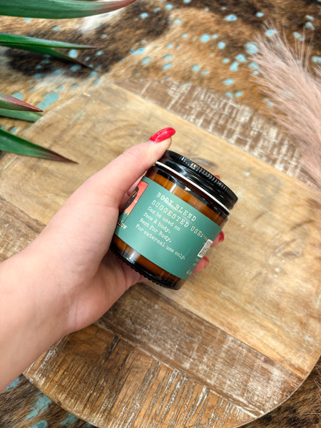 The Large Lavender, Clary Sage, and Mint Body Blend Premium Whipped Bison Tallow