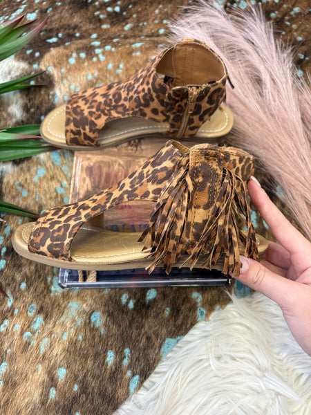 The Strong Way Leopard Sandals