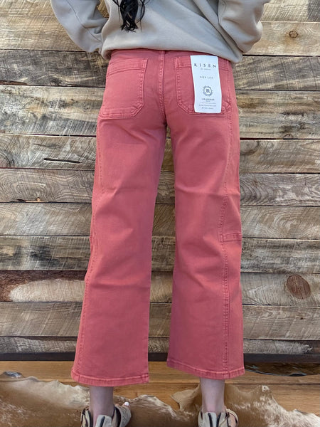 The Bristol Brick High Rise Wide Barrel Jean