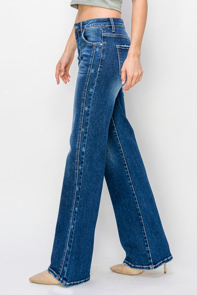 The Katie Mid Rise Dark Jean