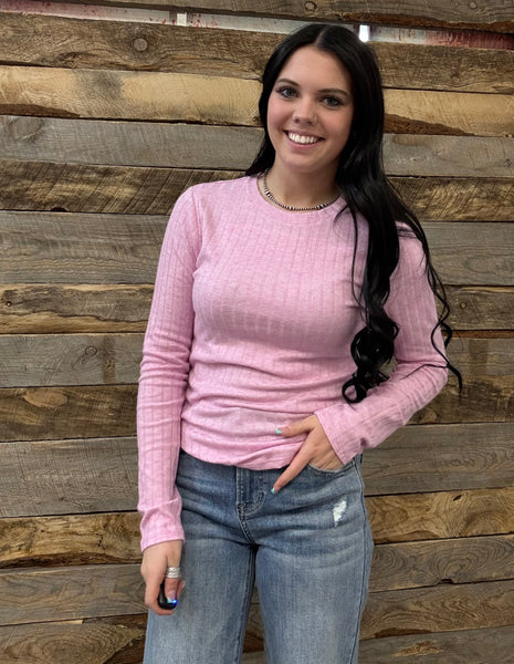 The Way To It Mauve Top