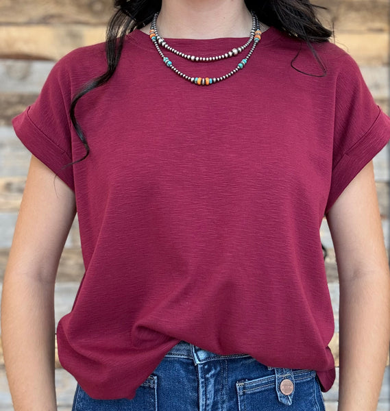 The Take It Basic Red Top