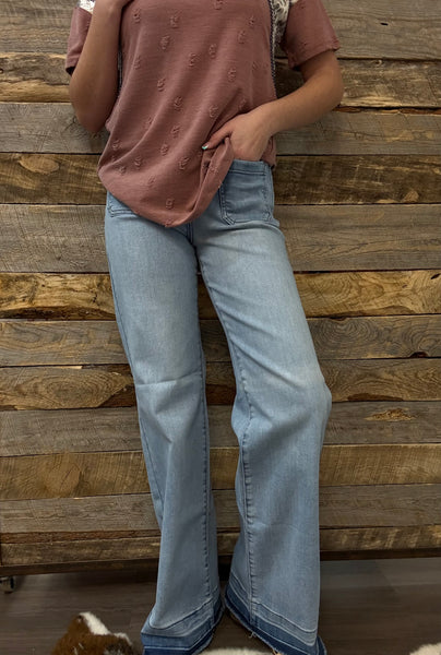 The Jackson High Rise Wide Leg Jeans