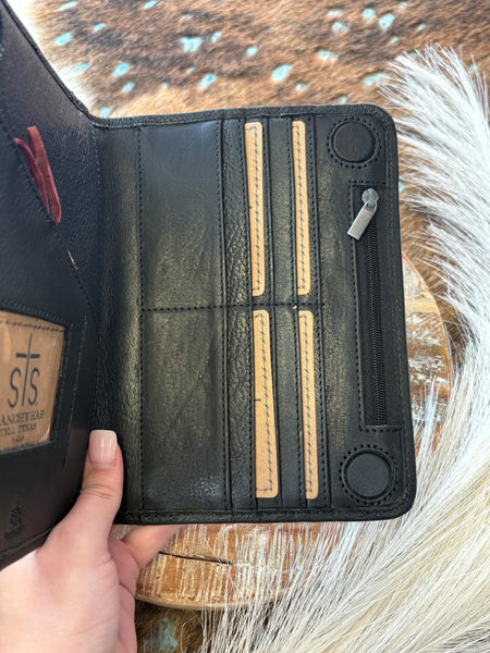 The Do It Magnetic Black Wallet