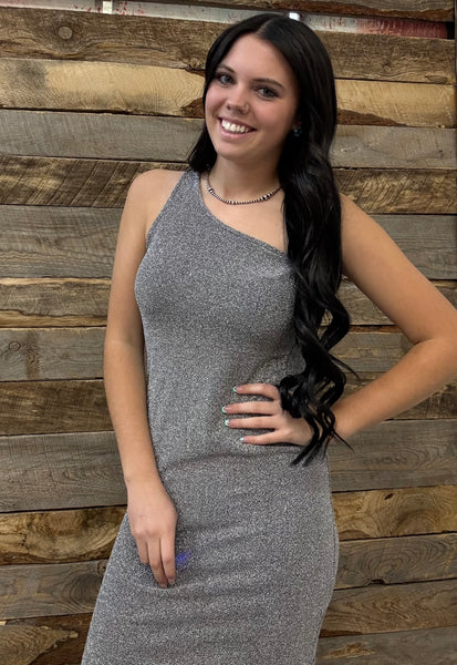 The Perfect Day Out Silver Dress