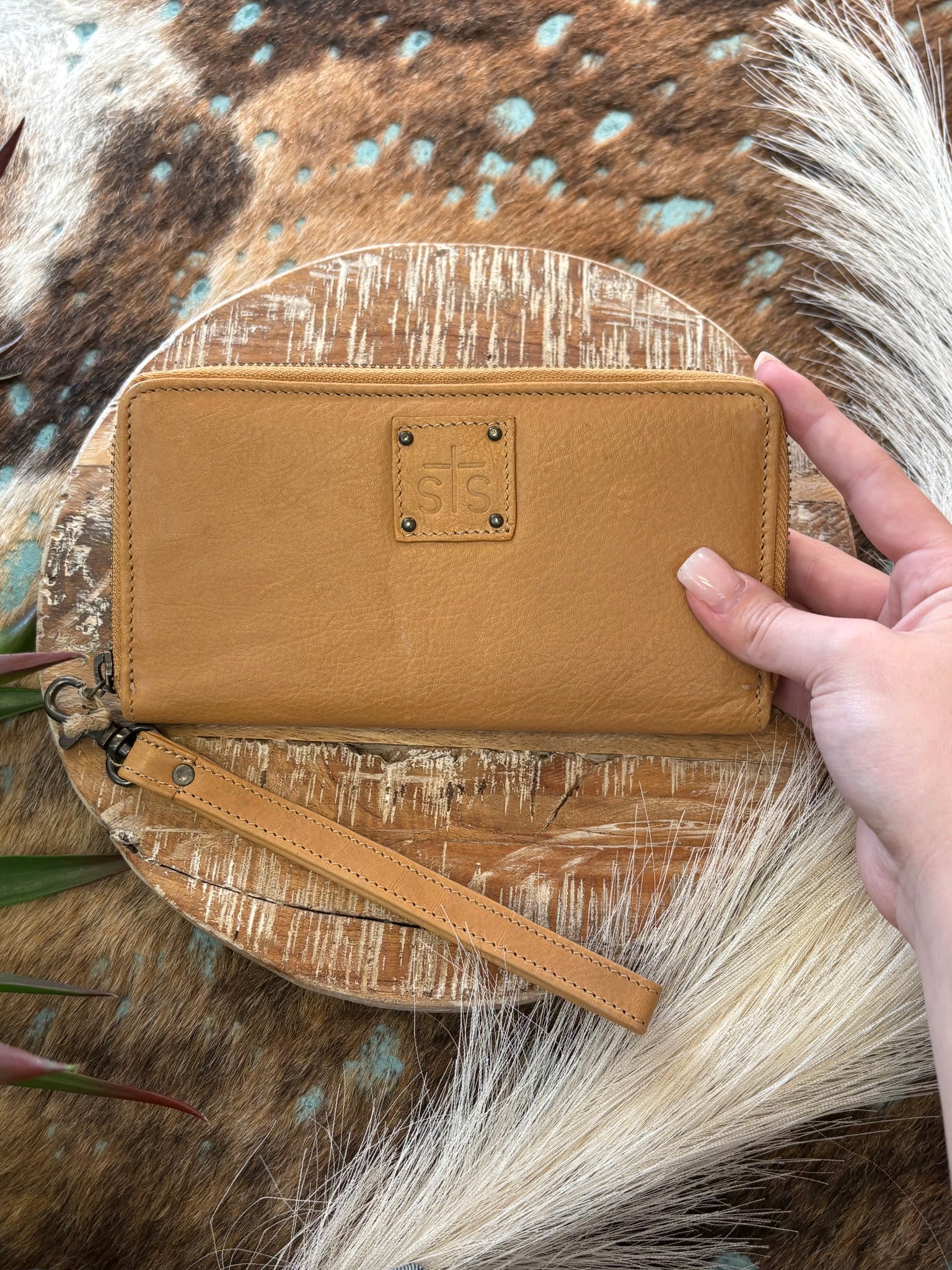 The Here and Now Camel Wallet