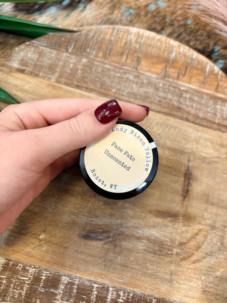 Small Unscented Face Fats Premium Whipped Bison Tallow