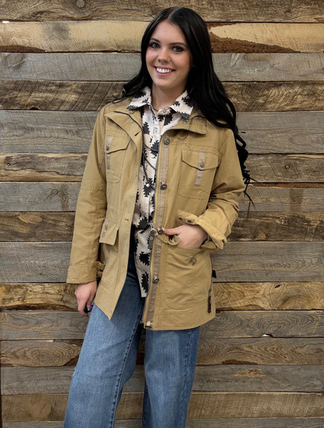 The Way To It Taupe Tan Jacket