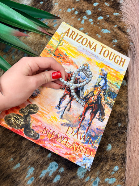 The Mini White Bone Clip