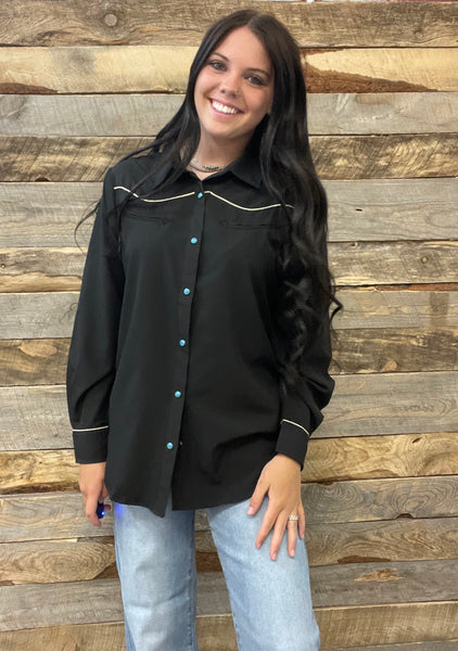 The Watch Out Button Up Top Cardigan