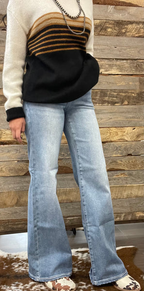 The Debra High Rise Front Yoke Jeans