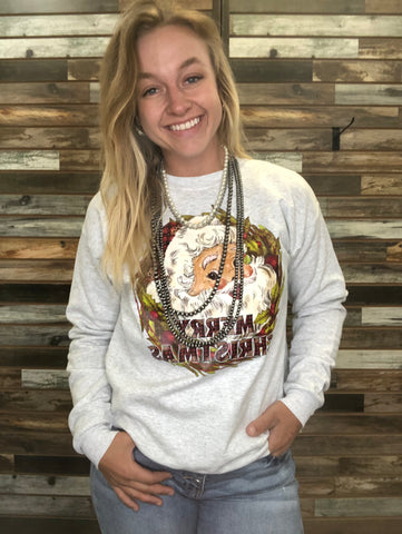 The Merry Christmas Santa Sweatshirt