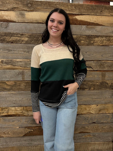 The Start This Today Green Top