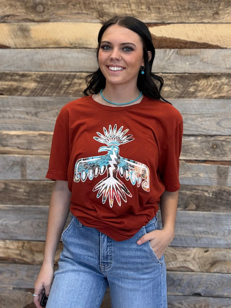 The Peyote Bird Rust Tee