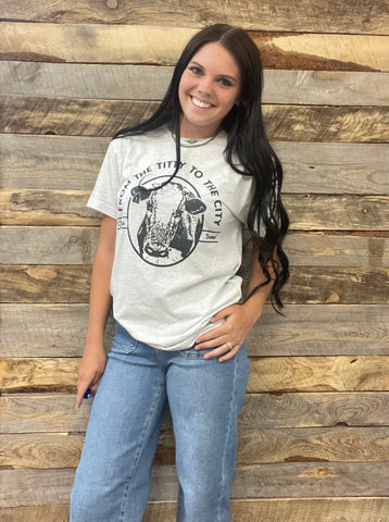 The Titty To The City Tee