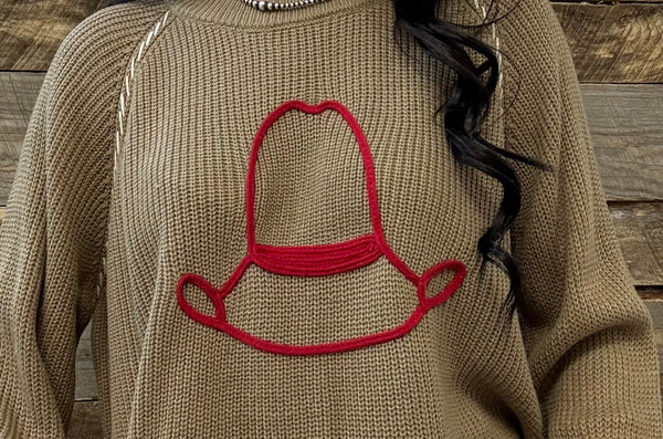 The All Hat Sweater Top
