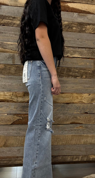 The Constance High Rise Wide Leg Jeans