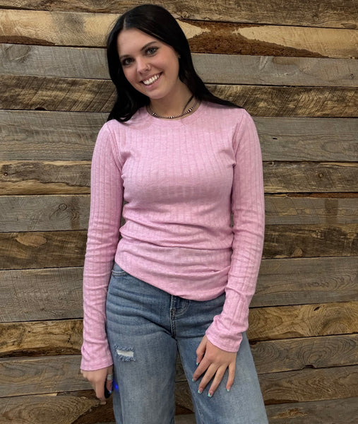 The Way To It Mauve Top