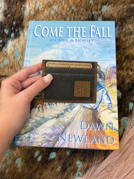 The Canvas Leather Card Wallet