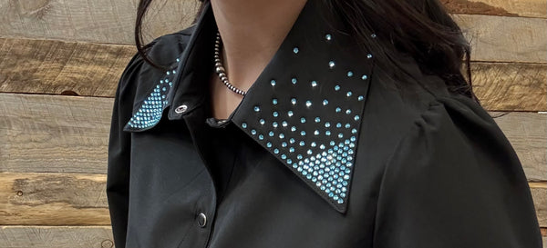 The Show Stopper Black Top Cardigan