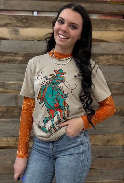 The Sunset Cowboy Tee