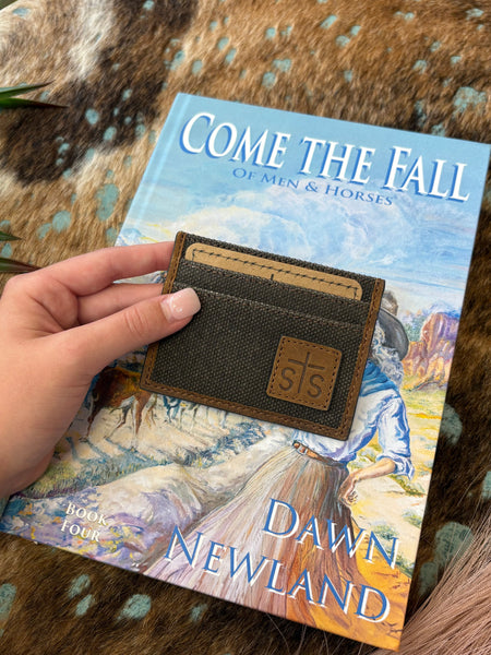The Canvas Leather Card Wallet