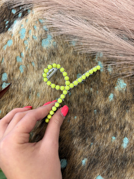 The Neon Yellow Claw Clip