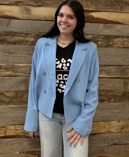 The Respect The Day Blue Blazer