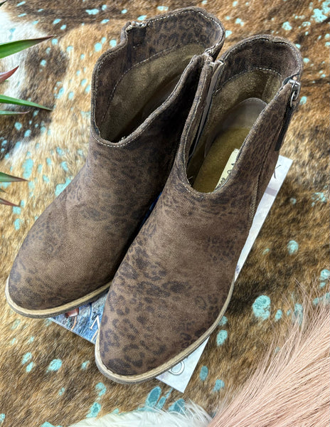 The Best Way Brown Bootie