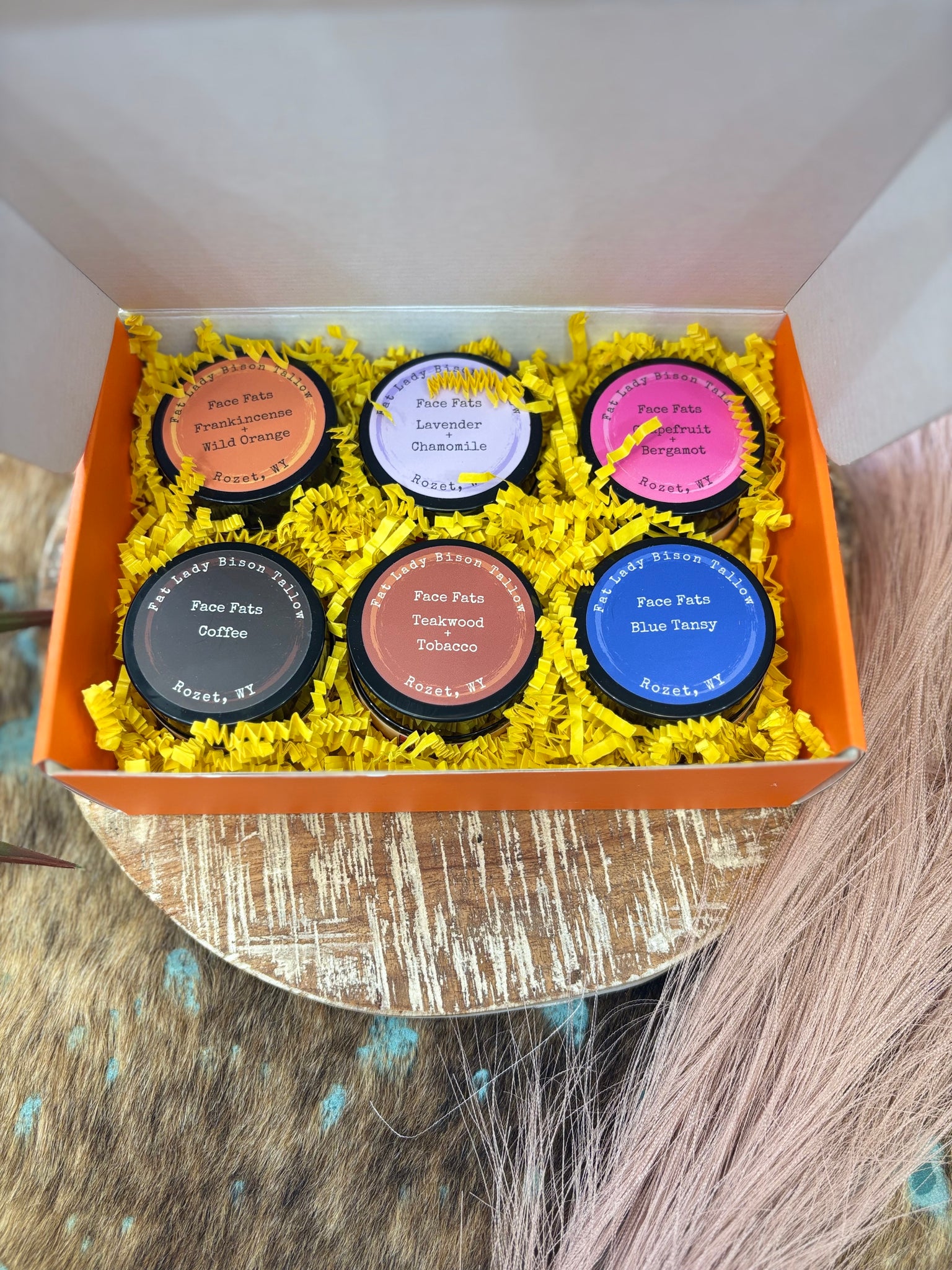 Gift Set Premium Face Fats Whipped Bison Tallow